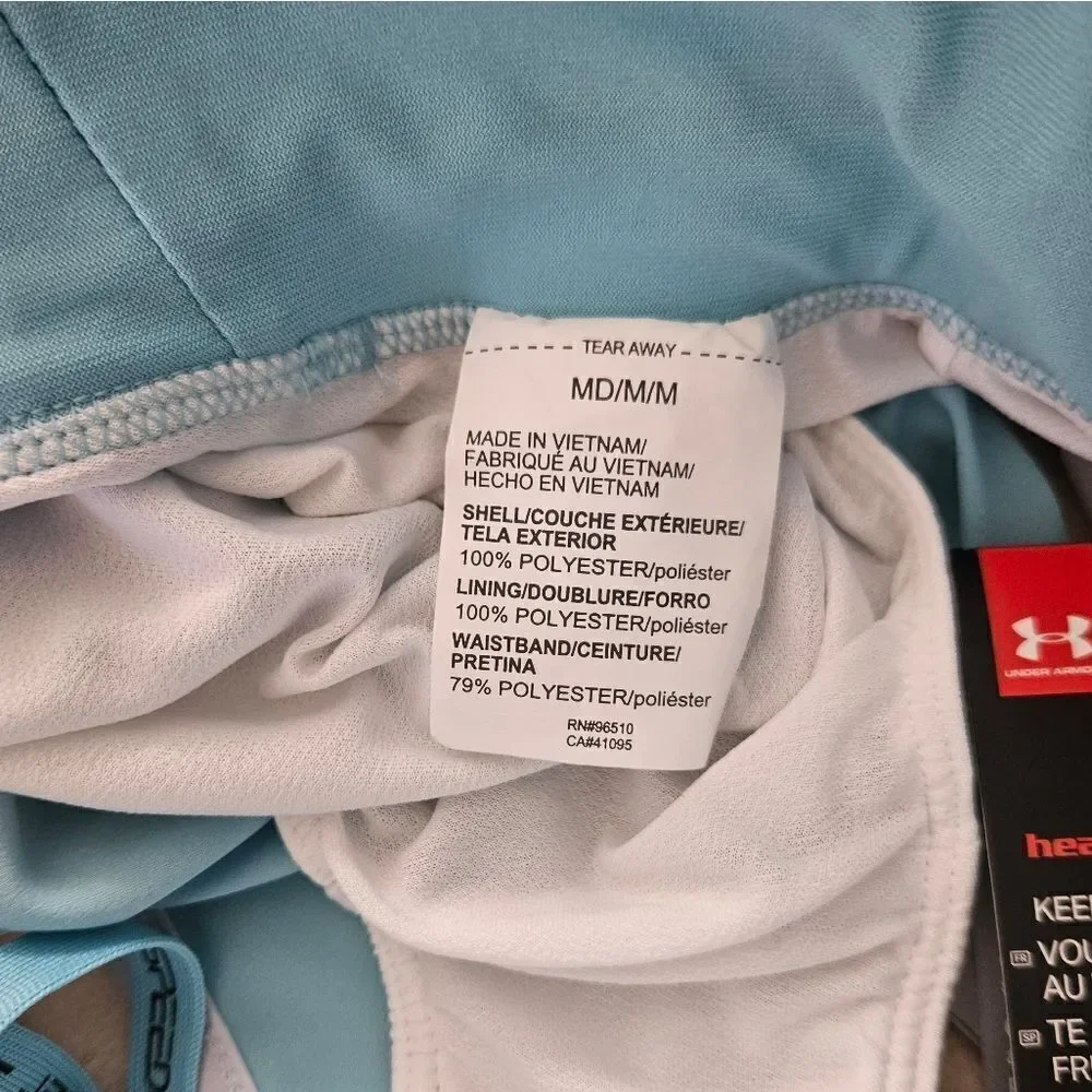 Under Armour Blue Fitted Speedpocket Running Shorts